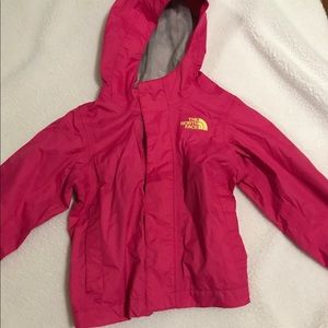North face wind and rain jacket Size 2